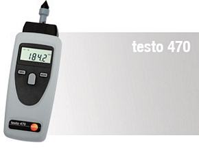 Testo 470 0563 0470 Tahometrs, rotācijas ātruma mērītājs